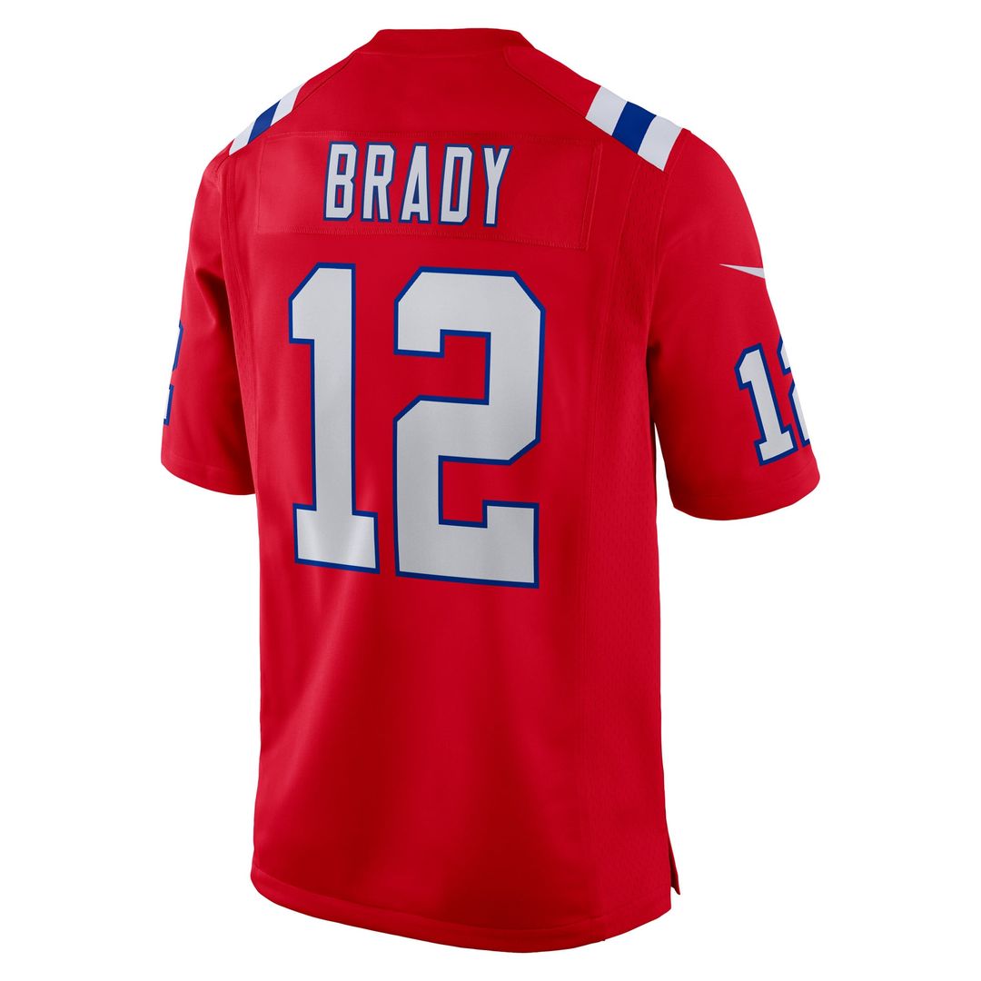 New England Patriots Tom Brady White Retired Game Jersey | NFL Football Jersey