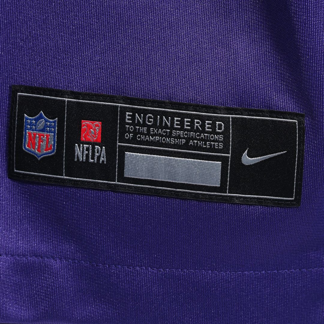 Minnesota Vikings Stephon Gilmore Purple Game Jersey | NFL Football Jersey