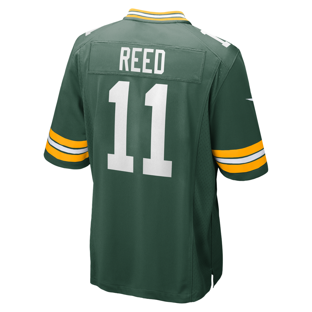 Green Bay Packers Jayden Reed Green Game Jersey | NFL Football Jersey