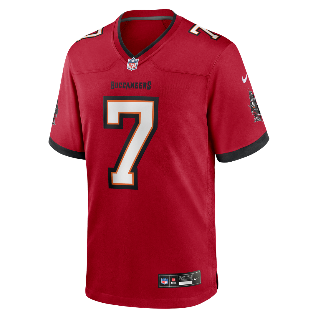 Tampa Bay Buccaneers Bucky Irving Red Game Jersey | NFL Football Jersey