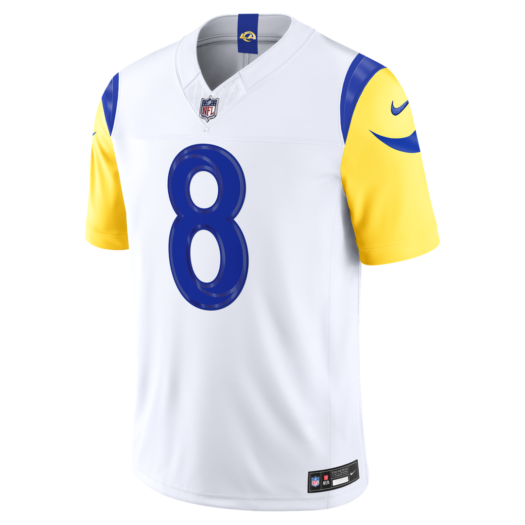Los Angeles Rams Jared Verse White Vapor F.U.S.E. Stitched Limited Jersey | NFL Football Jersey