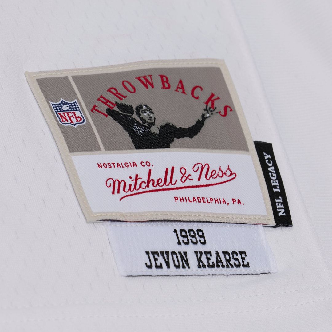 Tennessee Titans Jevon Kearse White Retired Legacy Replica Player Jersey | NFL Football Jersey