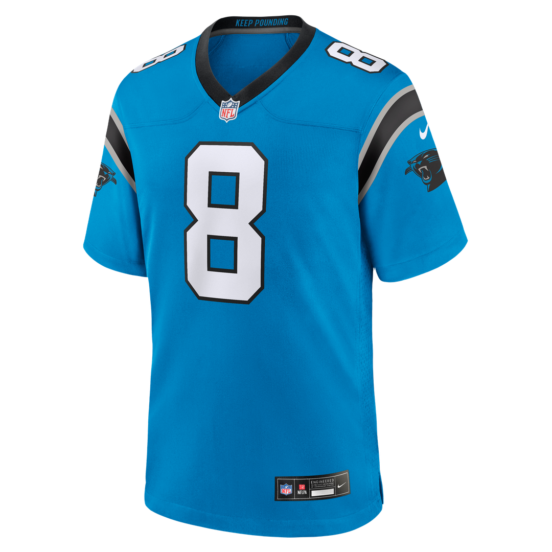 Carolina Panthers Jaycee Horn Blue Alternate Game Jersey | NFL Football Jersey
