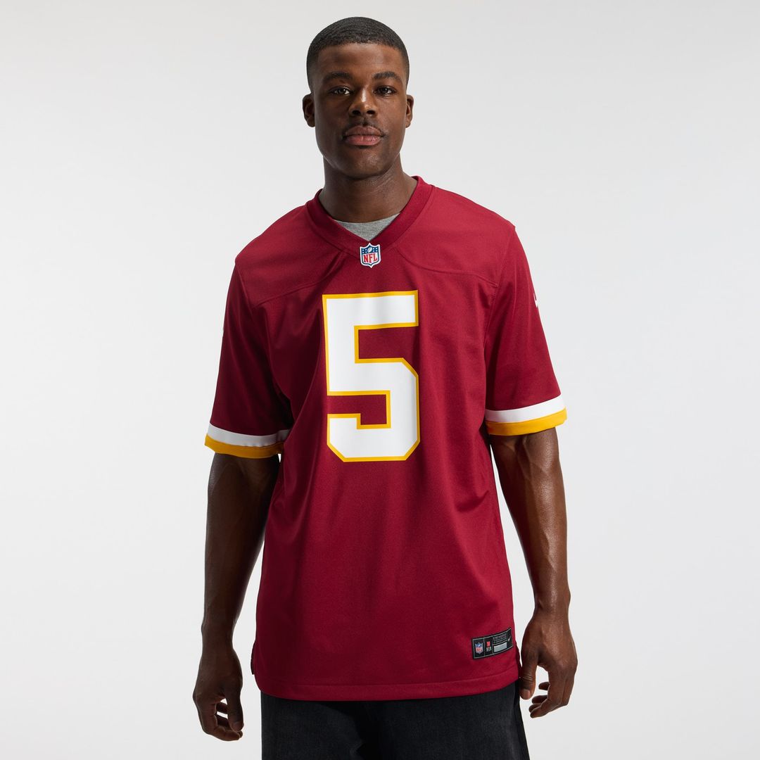 Washington Commanders Jayden Daniels Burgundy Game Jersey | NFL Football Jersey
