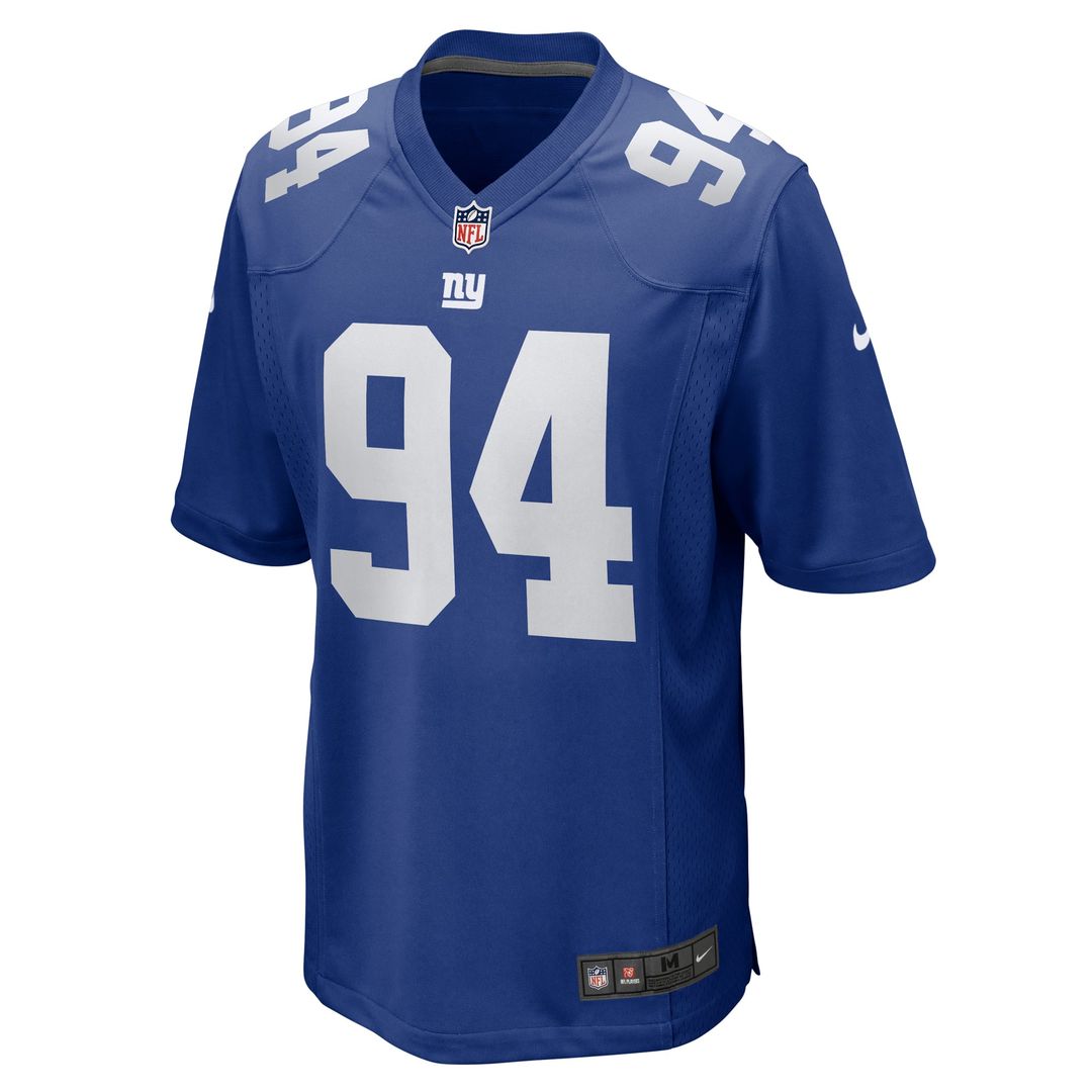New York Giants Elijah Chatman Royal Team Game Jersey | NFL Football Jersey