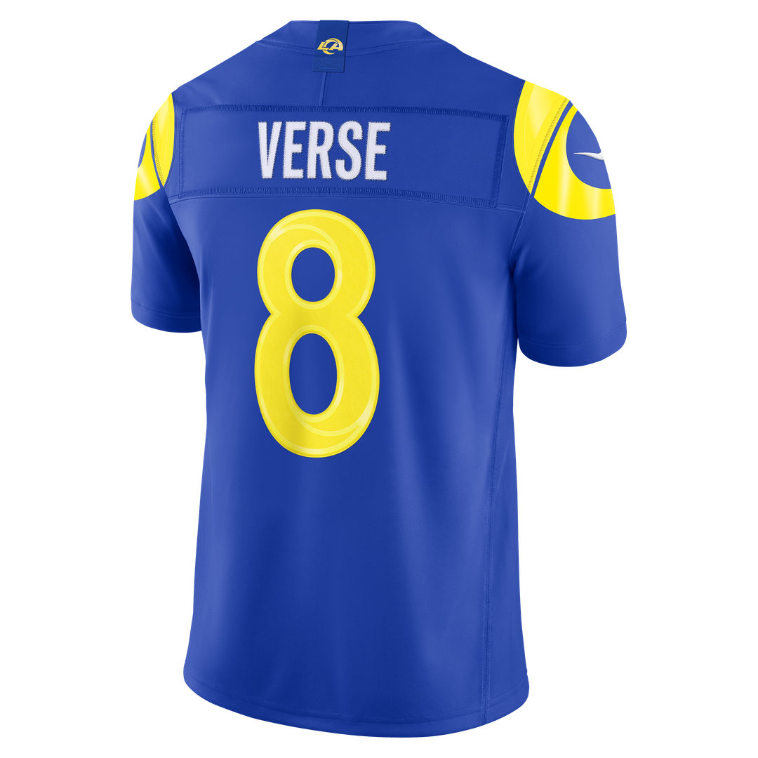 Los Angeles Rams Jared Verse White Vapor F.U.S.E. Stitched Limited Jersey | NFL Football Jersey