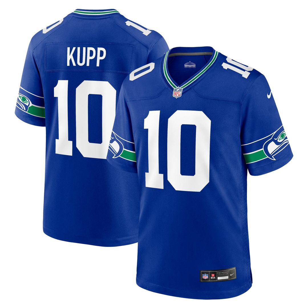 Seattle Seahawks Cooper Kupp Royal Alternate Game Jersey | NFL Football Jersey