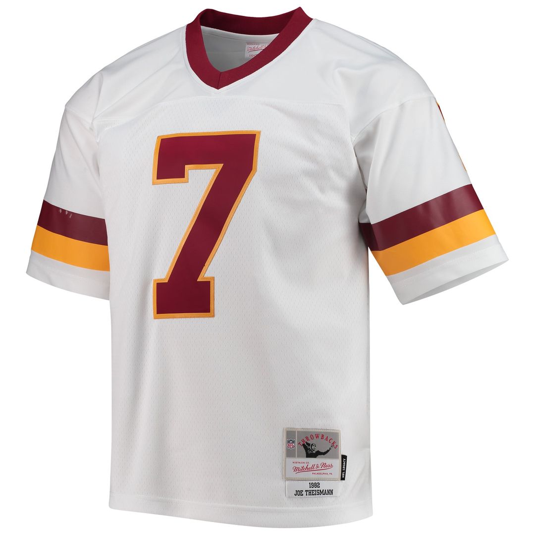Washington Football Team Joe Theismann White Legacy Replica Jersey | NFL Football Jersey