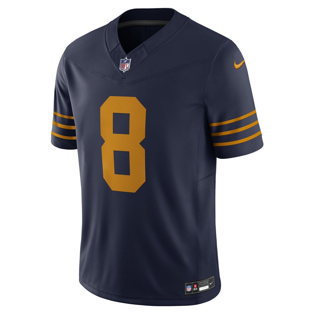 Green Bay Packers Josh Jacobs Navy The 1923 Classic Vapor F.U.S.E. Limited Jersey | NFL Football Jersey