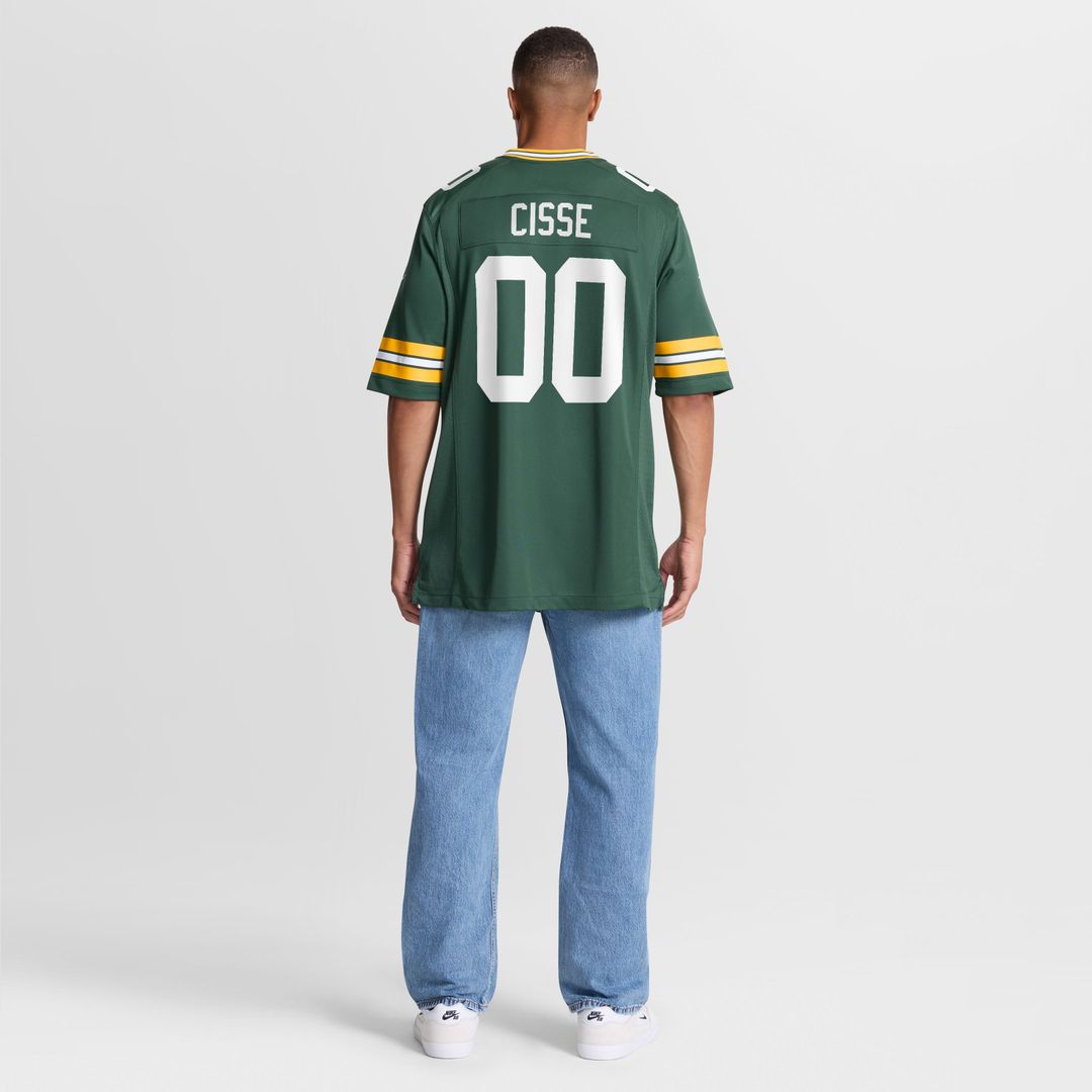 Green Bay Packers Brandon Cisse Green Game Jersey | NFL Football Jersey