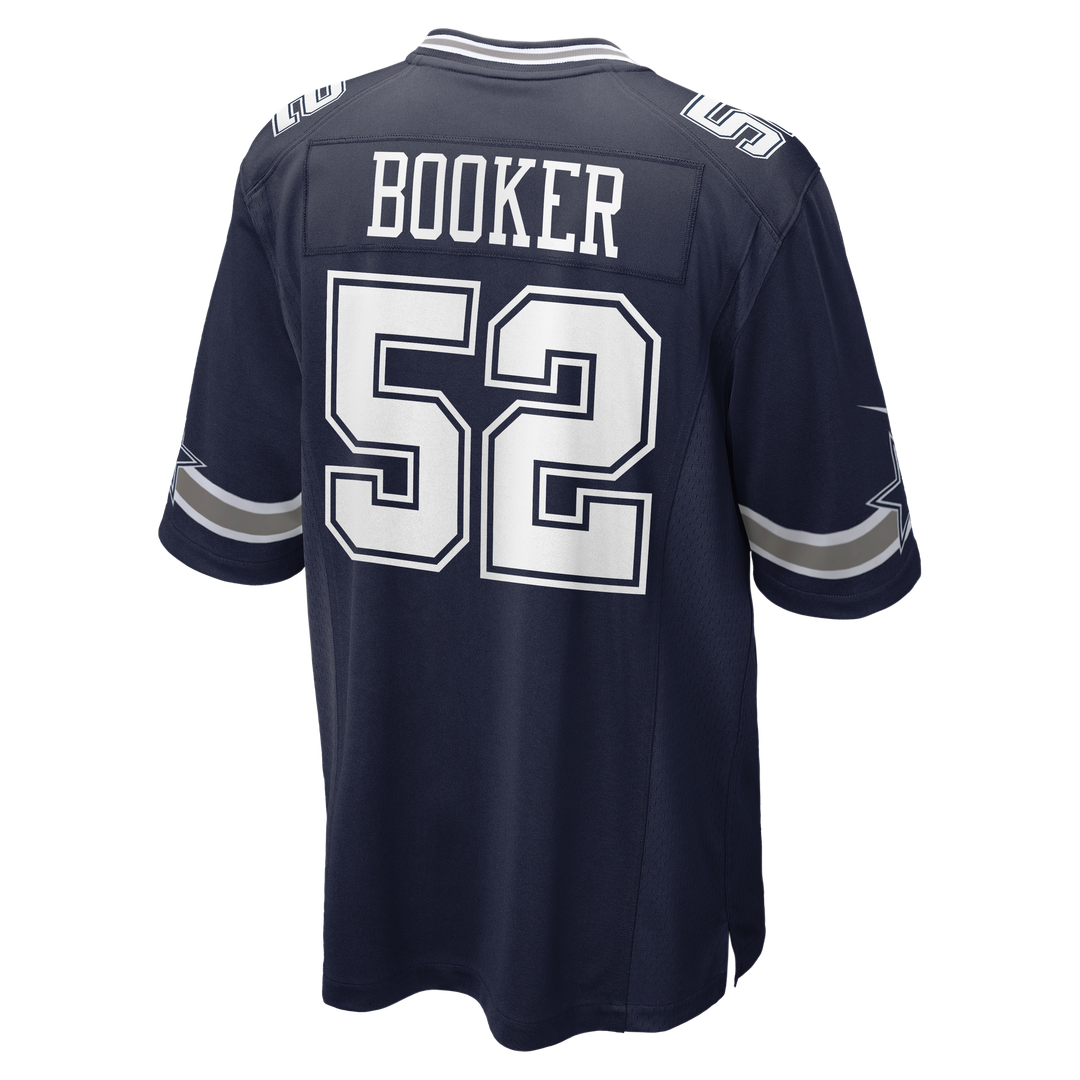 Dallas Cowboys Tyler Booker Navy Team Game Jersey | NFL Football Jersey