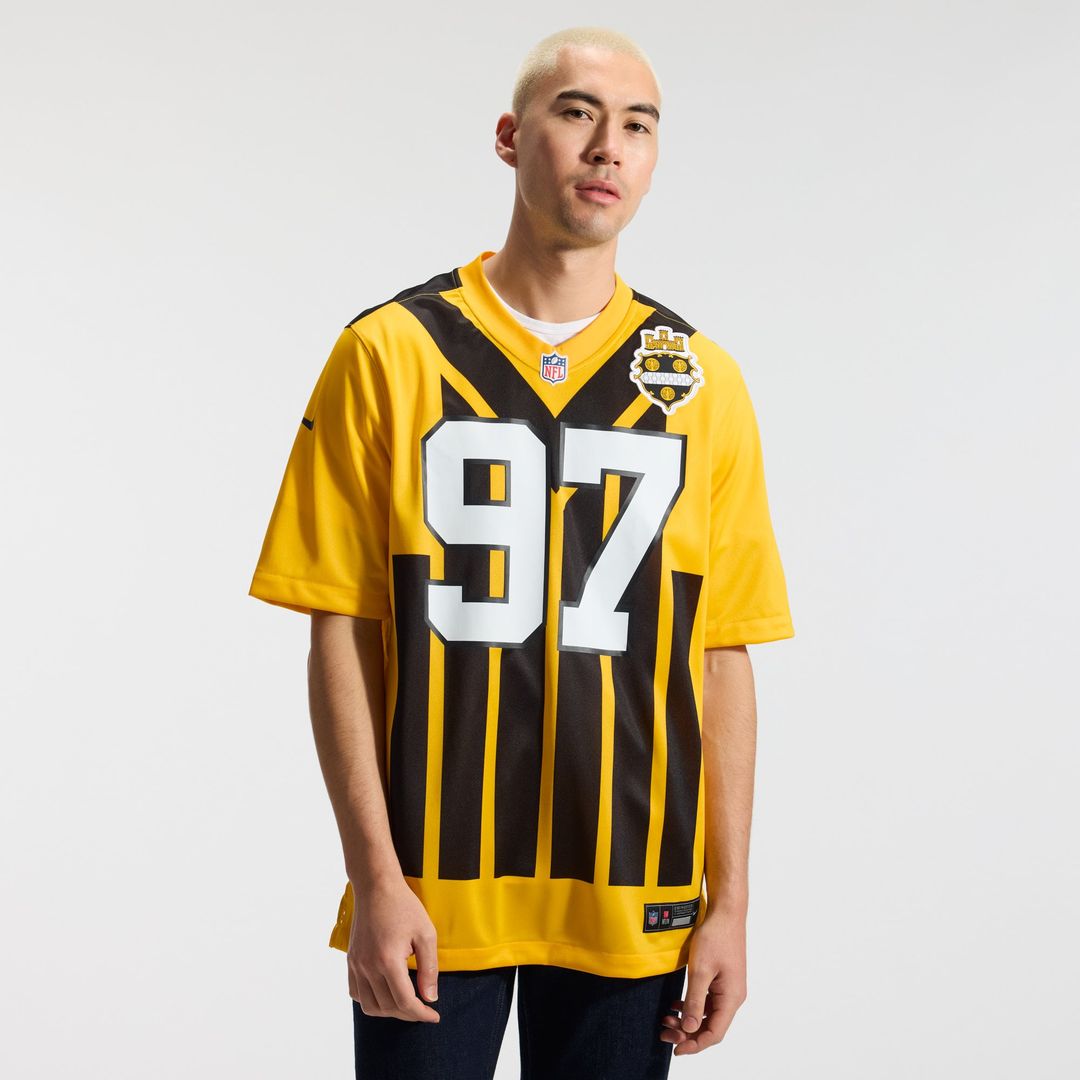 Pittsburgh Steelers Cameron Heyward Black Game Jersey | NFL Football Jersey