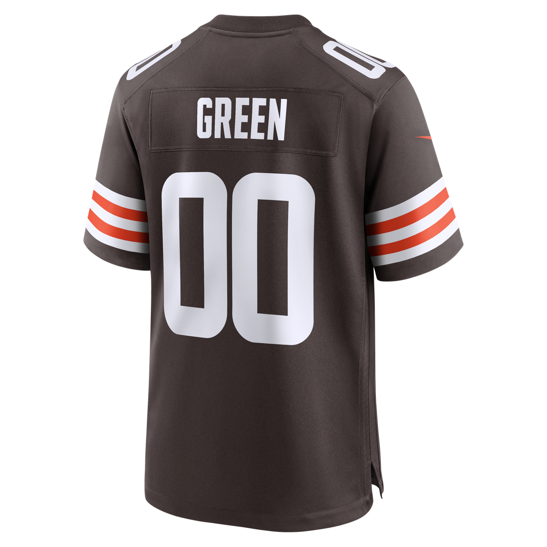 Cleveland Browns Taylen Green Brown Game Jersey | NFL Football Jersey