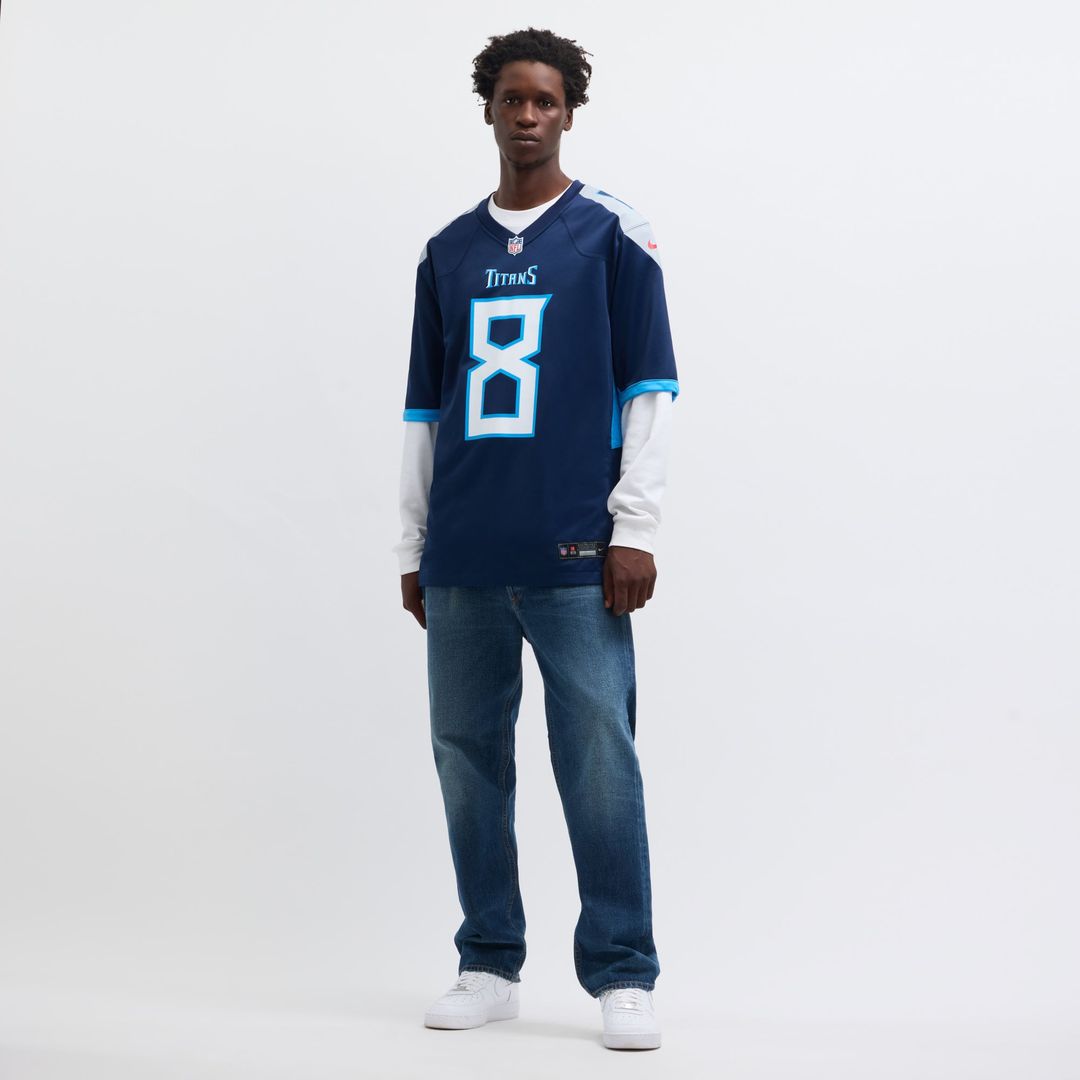 Tennessee Titans Will Levis Navy Game Jersey | NFL Football Jersey