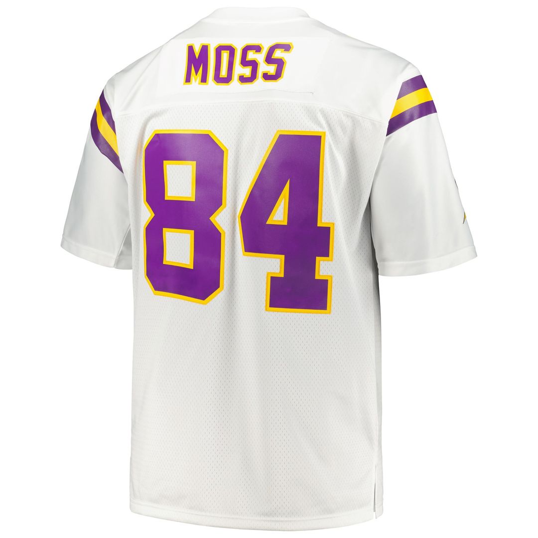 Minnesota Vikings Randy Moss Purple Big & Tall 1998 Retired Player Replica Jersey | NFL Football Jersey