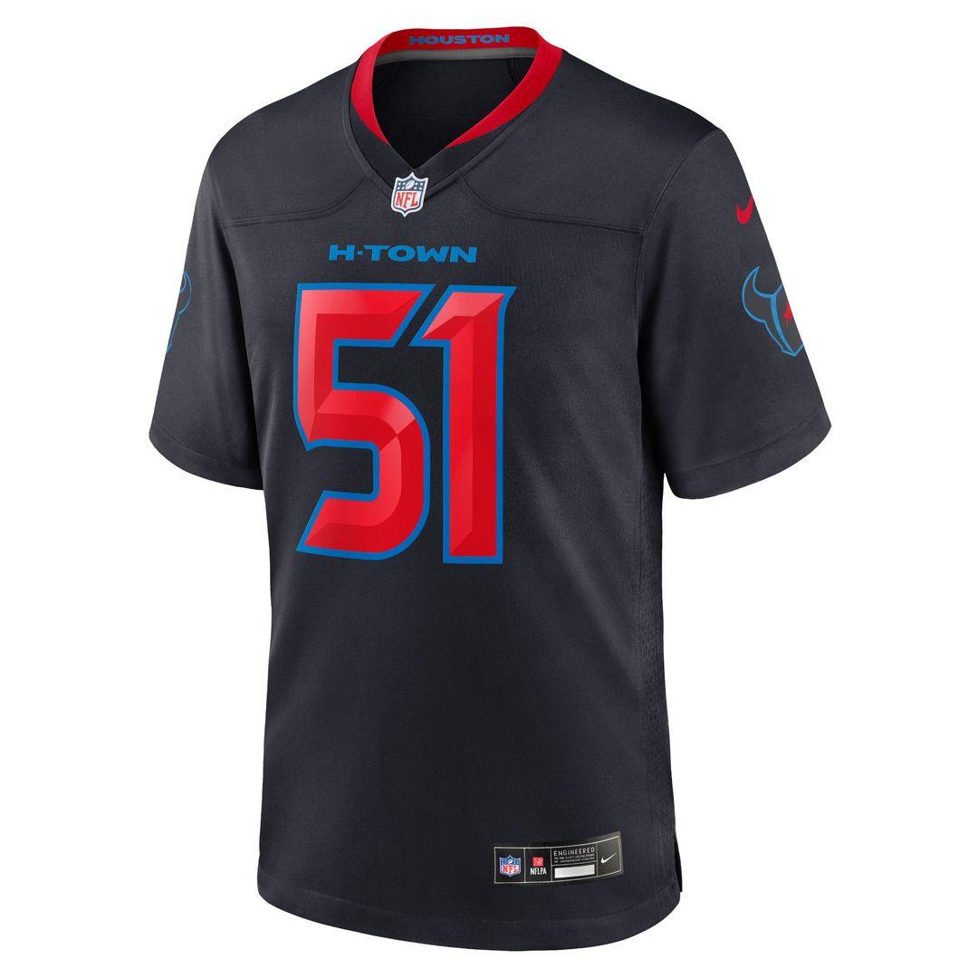 Houston Texans Will Anderson Jr. White Game Jersey | NFL Football Jersey