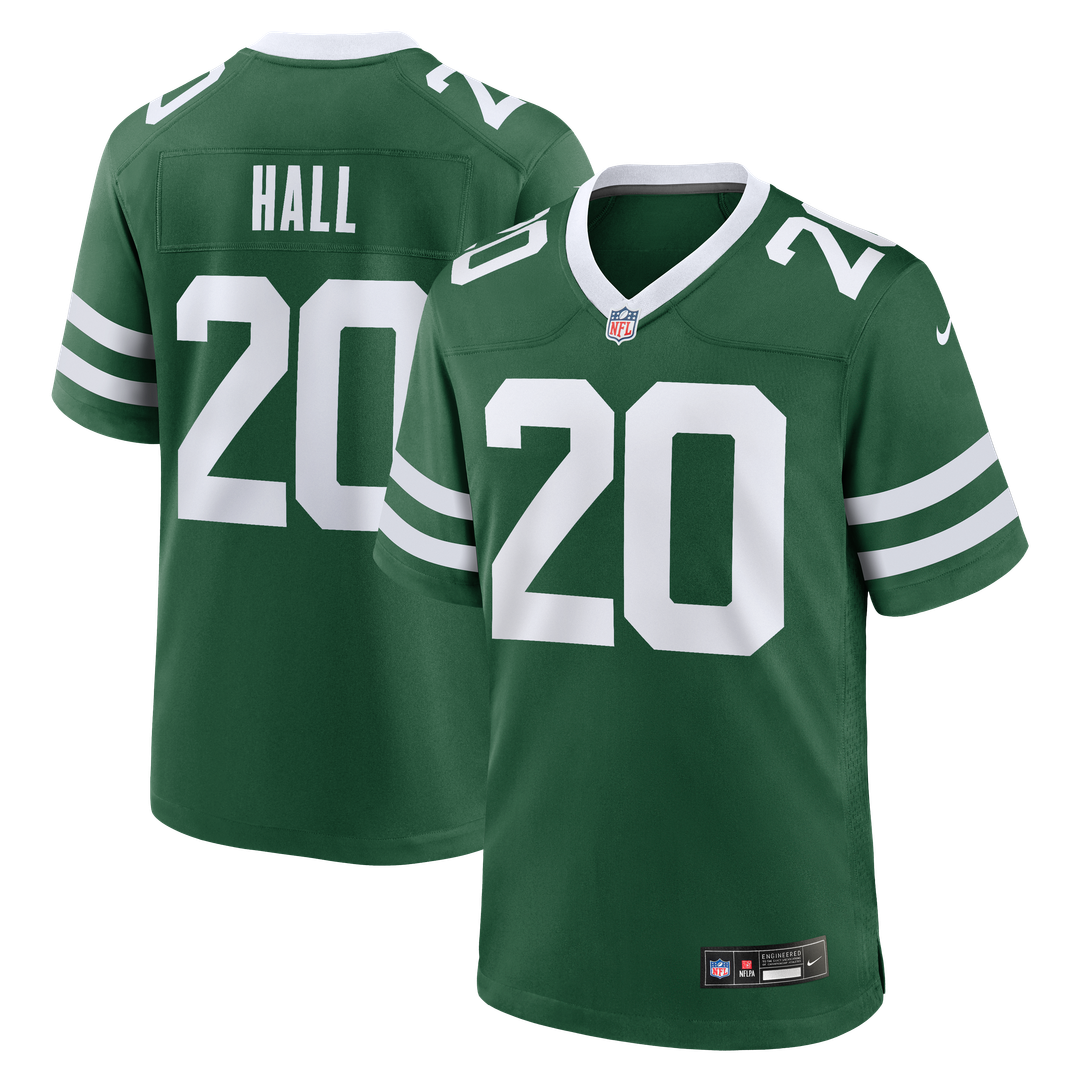 New York Jets Breece Hall Legacy Black Alternate Game Jersey | NFL Football Jersey