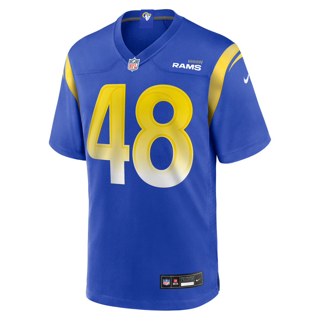 Los Angeles Rams Omar Speights Royal Game Jersey | NFL Football Jersey
