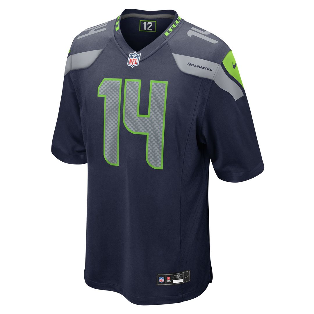 Seattle Seahawks Sam Darnold White Game Jersey | NFL Football Jersey