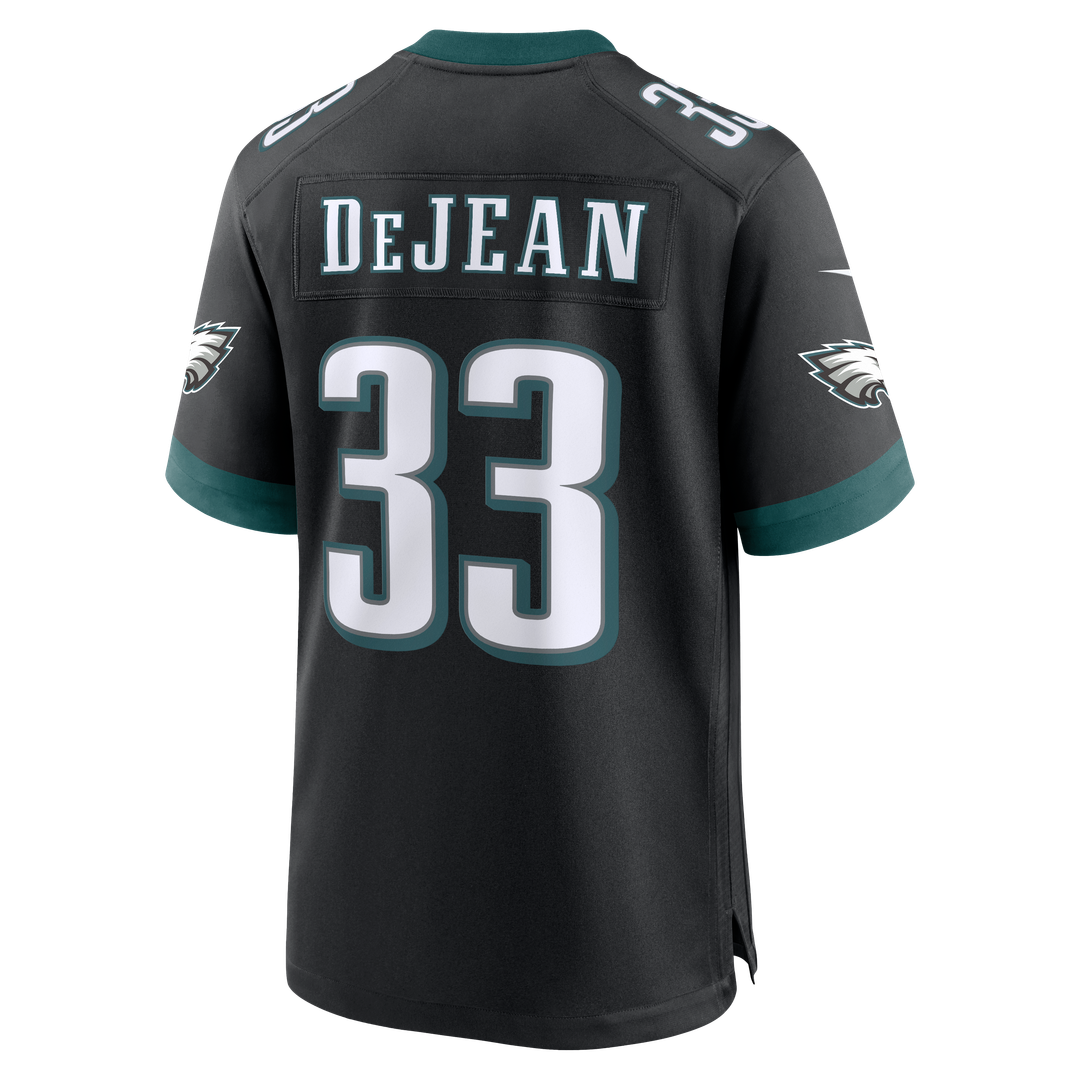 Philadelphia Eagles Cooper DeJean Midnight Green Team Game Jersey | NFL Football Jersey