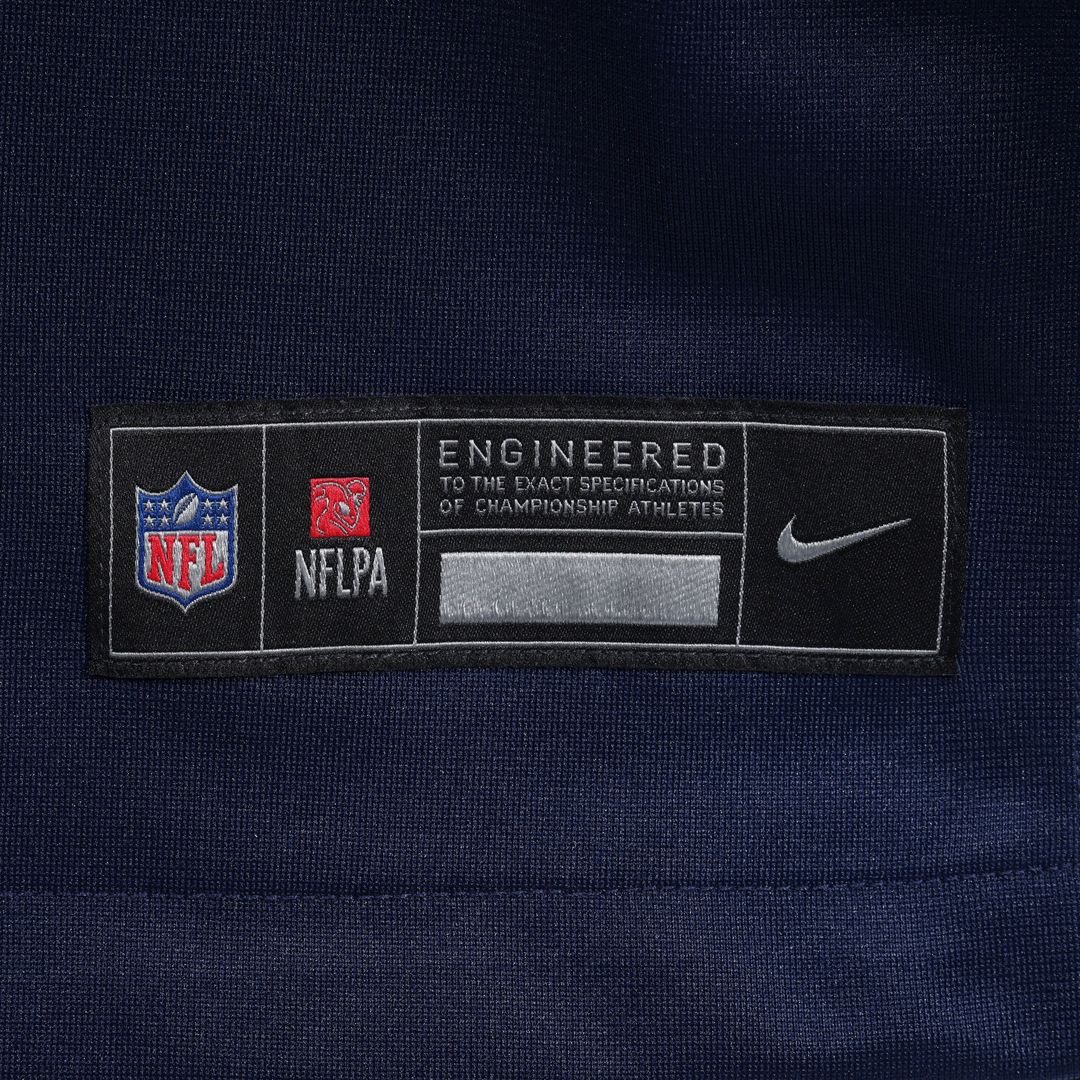 New England Patriots Will Campbell Navy Team Game Jersey | NFL Football Jersey
