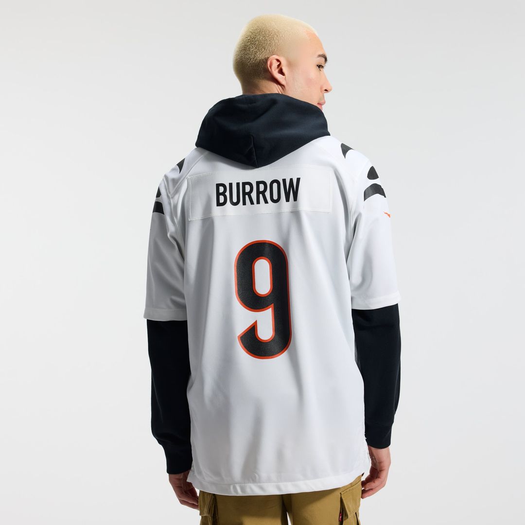 Cincinnati Bengals Joe Burrow Orange Alternate Game Jersey | NFL Football Jersey