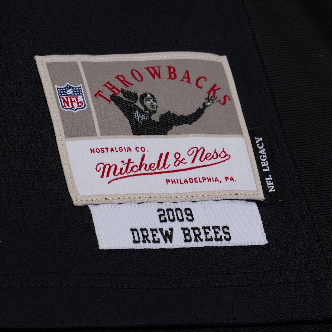 New Orleans Saints Drew Brees Black 2009 Legacy Jersey | NFL Football Jersey