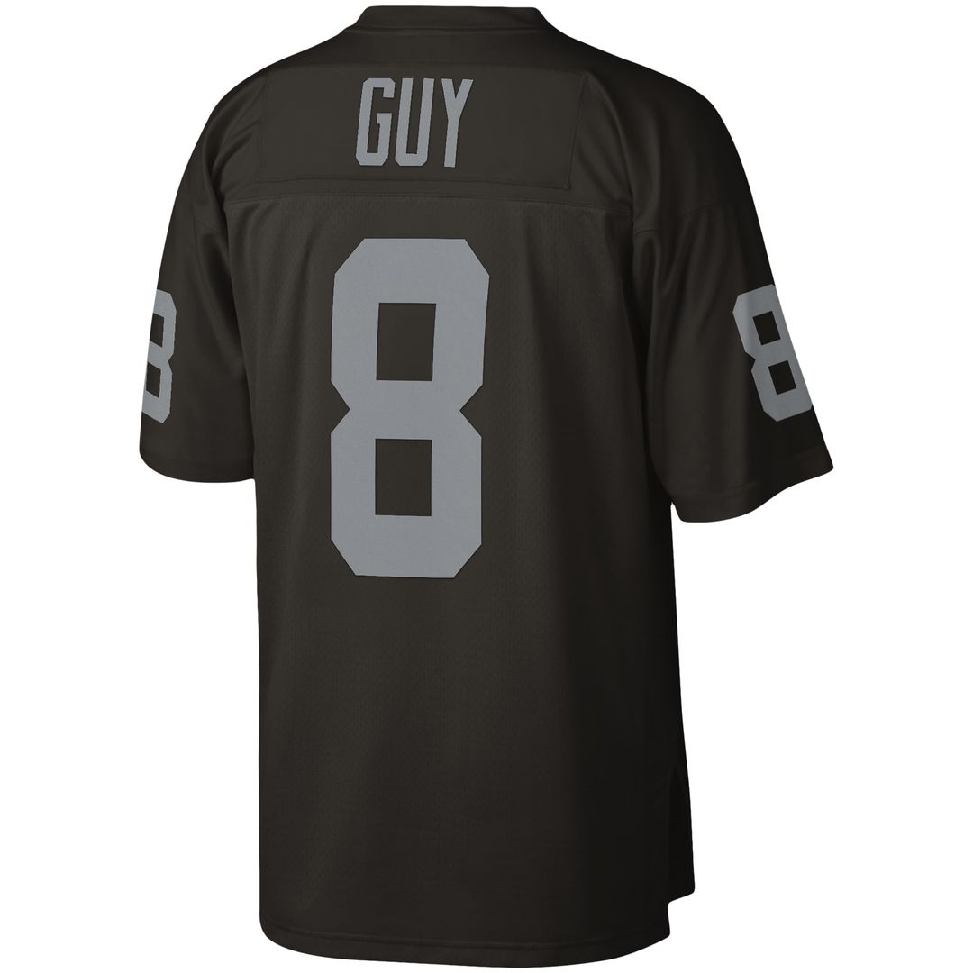 Las Vegas Raiders Ray Guy Black Legacy Replica Jersey | NFL Football Jersey