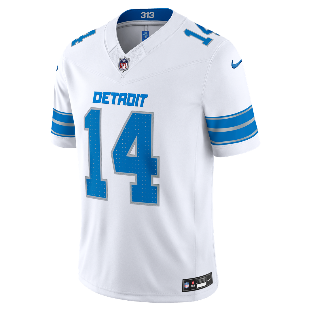 Detroit Lions Amon-Ra St. Brown Blue Team Vapor F.U.S.E. Stitched Limited Jersey | NFL Football Jersey