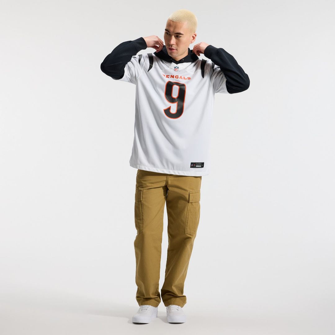 Cincinnati Bengals Joe Burrow Orange Alternate Game Jersey | NFL Football Jersey
