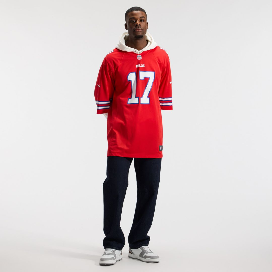 Buffalo Bills Josh Allen Gray Nickel City Game Jersey | NFL Football Jersey