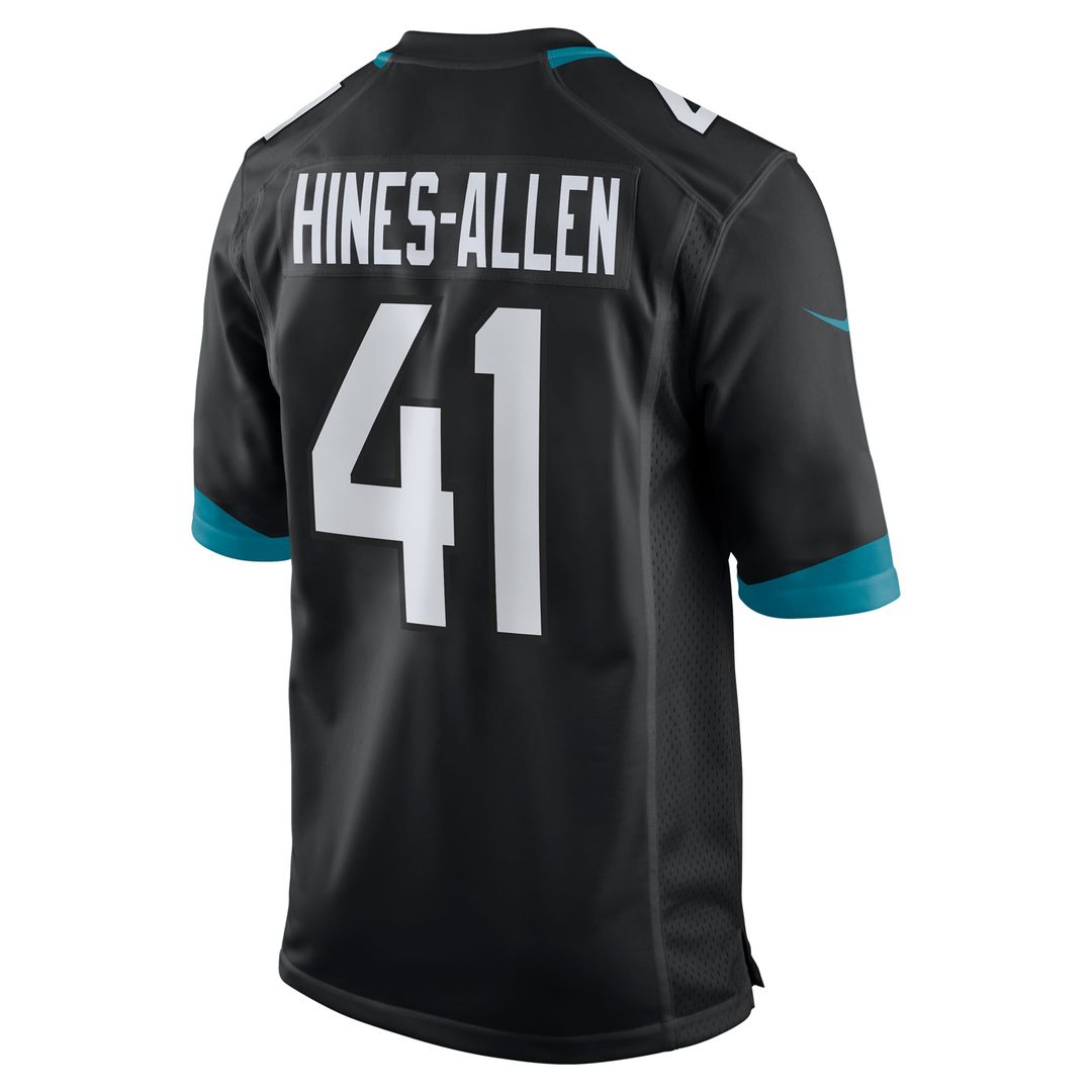 Jacksonville Jaguars Josh Hines-Allen Black Alternate Game Jersey | NFL Football Jersey