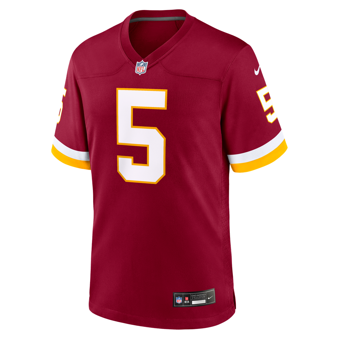 Washington Commanders Jayden Daniels Burgundy Game Jersey | NFL Football Jersey