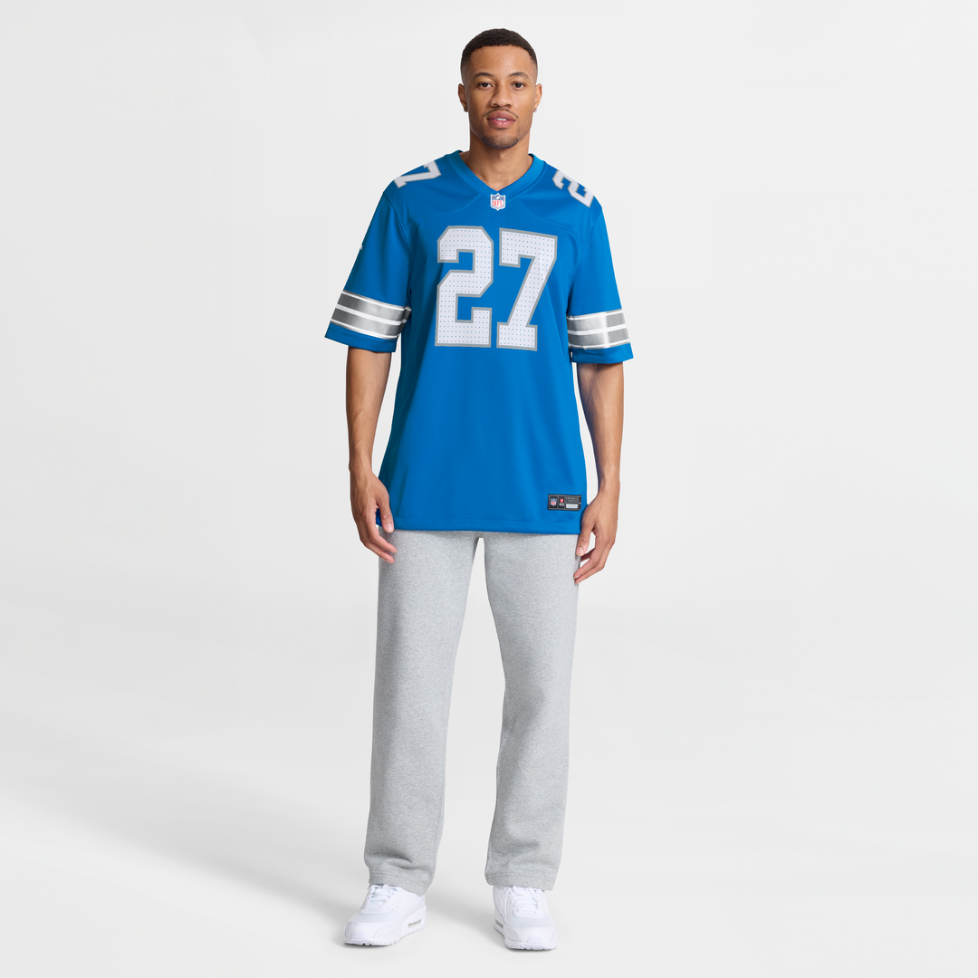 Detroit Lions Arthur Maulet Blue Team Game Jersey | NFL Football Jersey