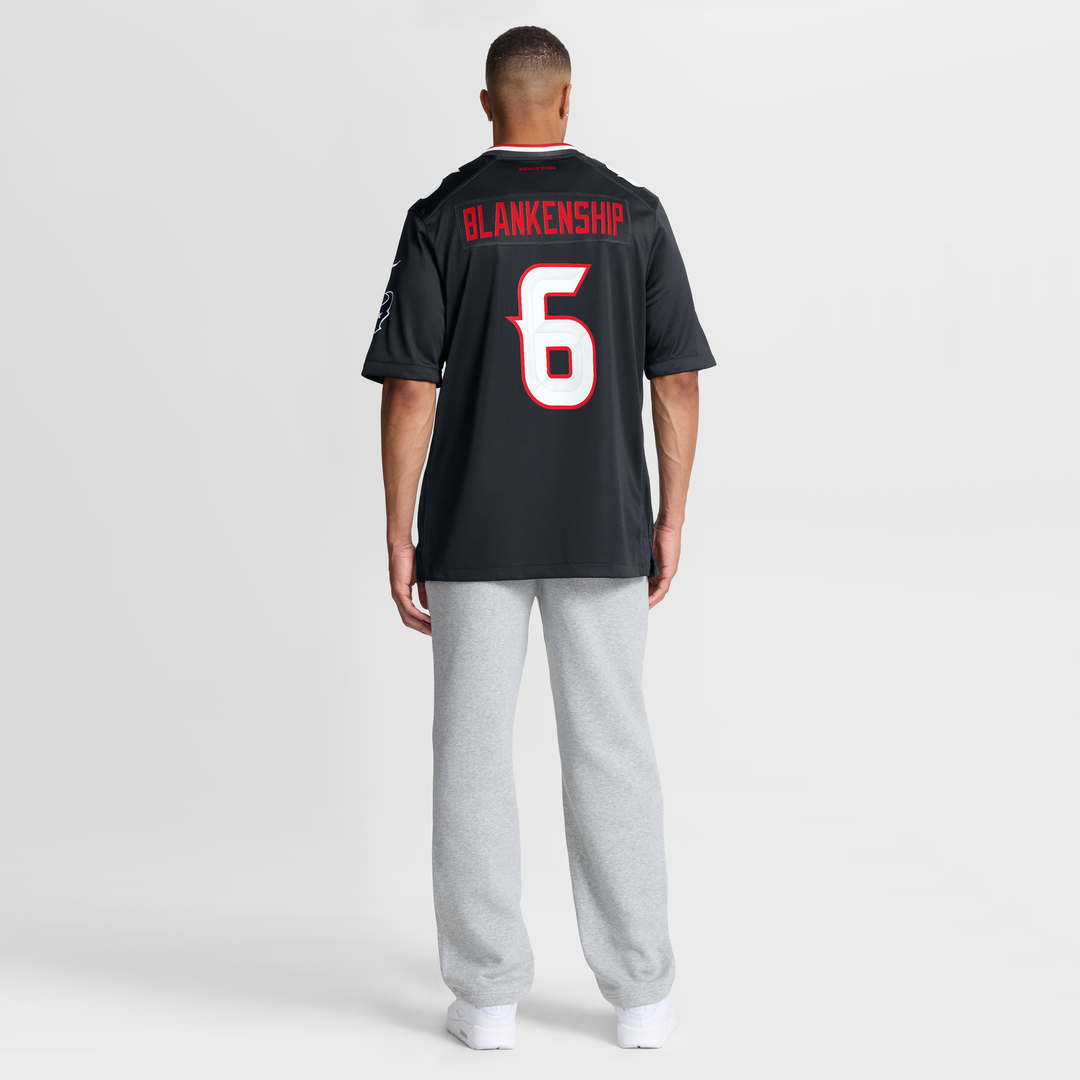 Houston Texans Reed Blankenship Navy Team Game Jersey | NFL Football Jersey