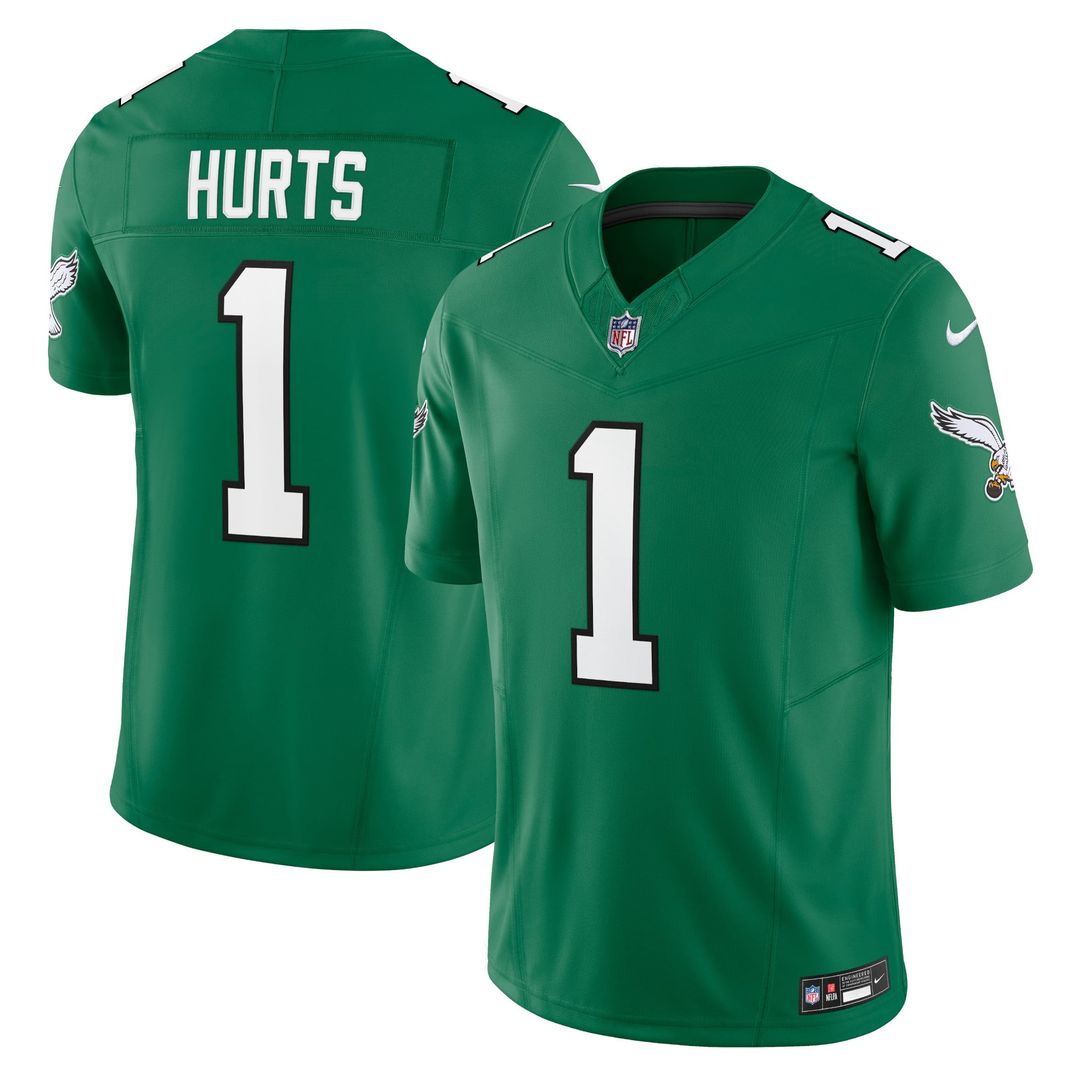 Philadelphia Eagles Jalen Hurts White Vapor F.U.S.E. Limited Jersey | NFL Football Jersey