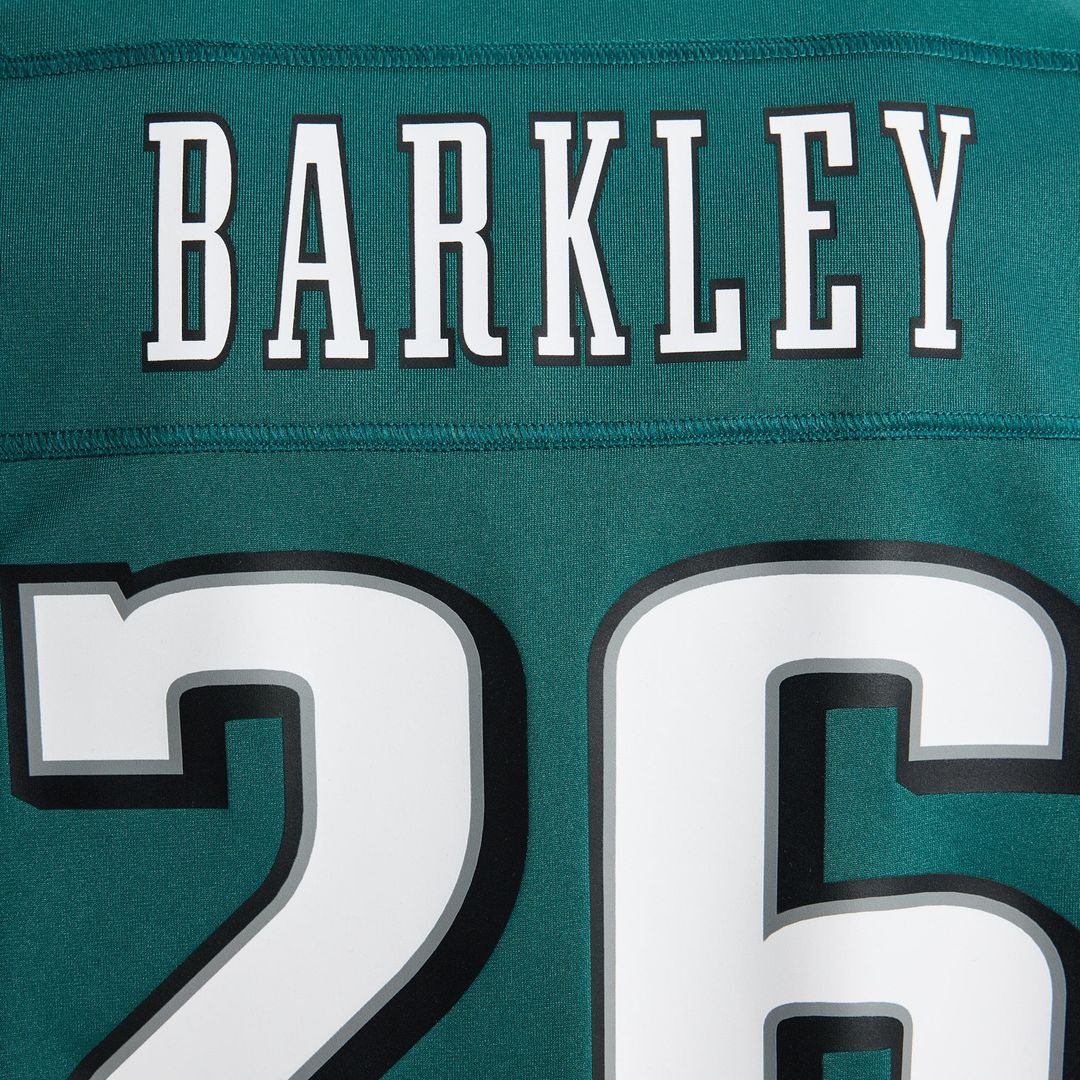 Philadelphia Eagles Saquon Barkley Black Alternate Game Jersey | NFL Football Jersey
