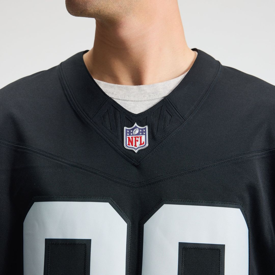 Las Vegas Raiders Brock Bowers White Vapor F.U.S.E. Stitched Limited Jersey | NFL Football Jersey