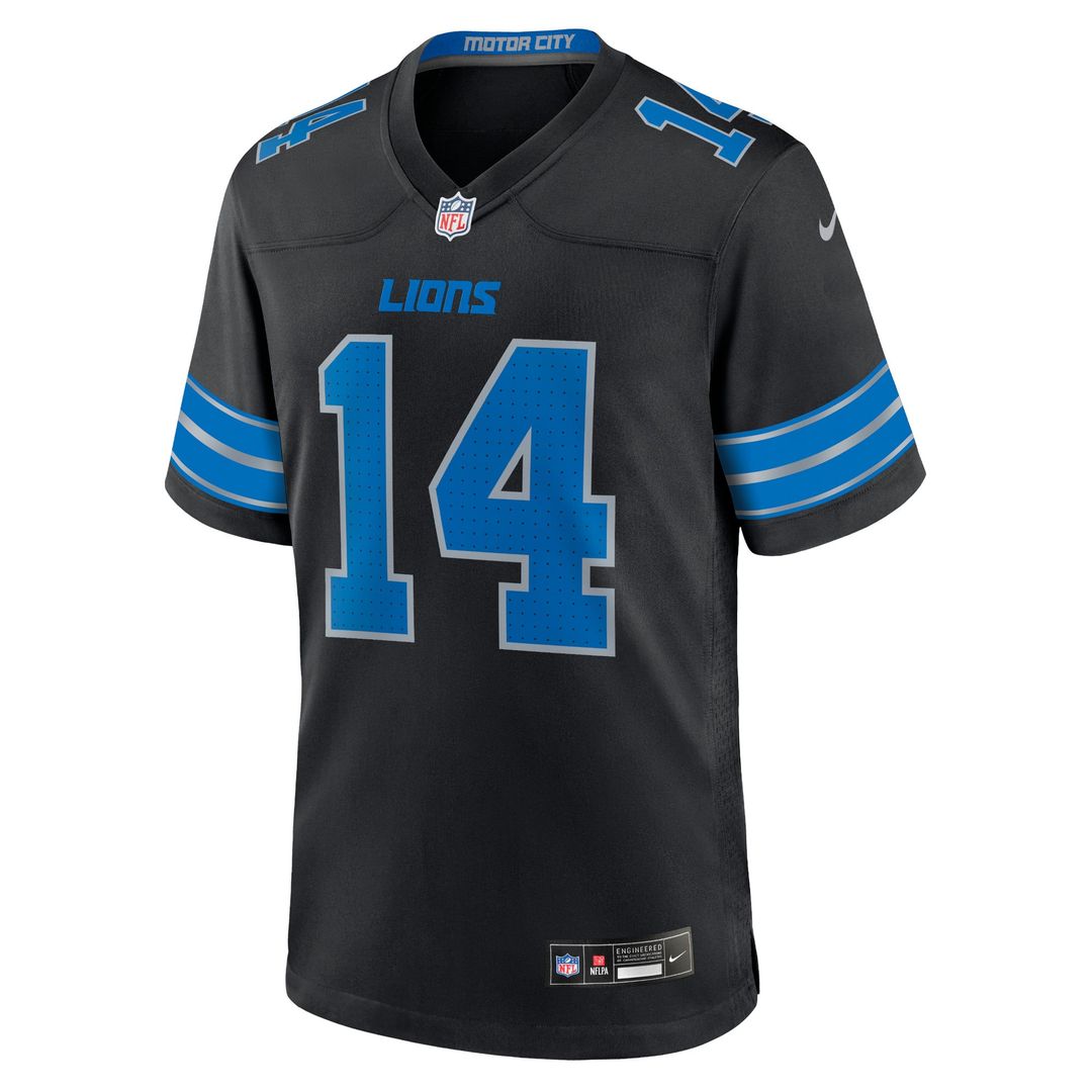 Detroit Lions Amon-Ra St. Brown Black 2nd Alternate Game Jersey | NFL Football Jersey