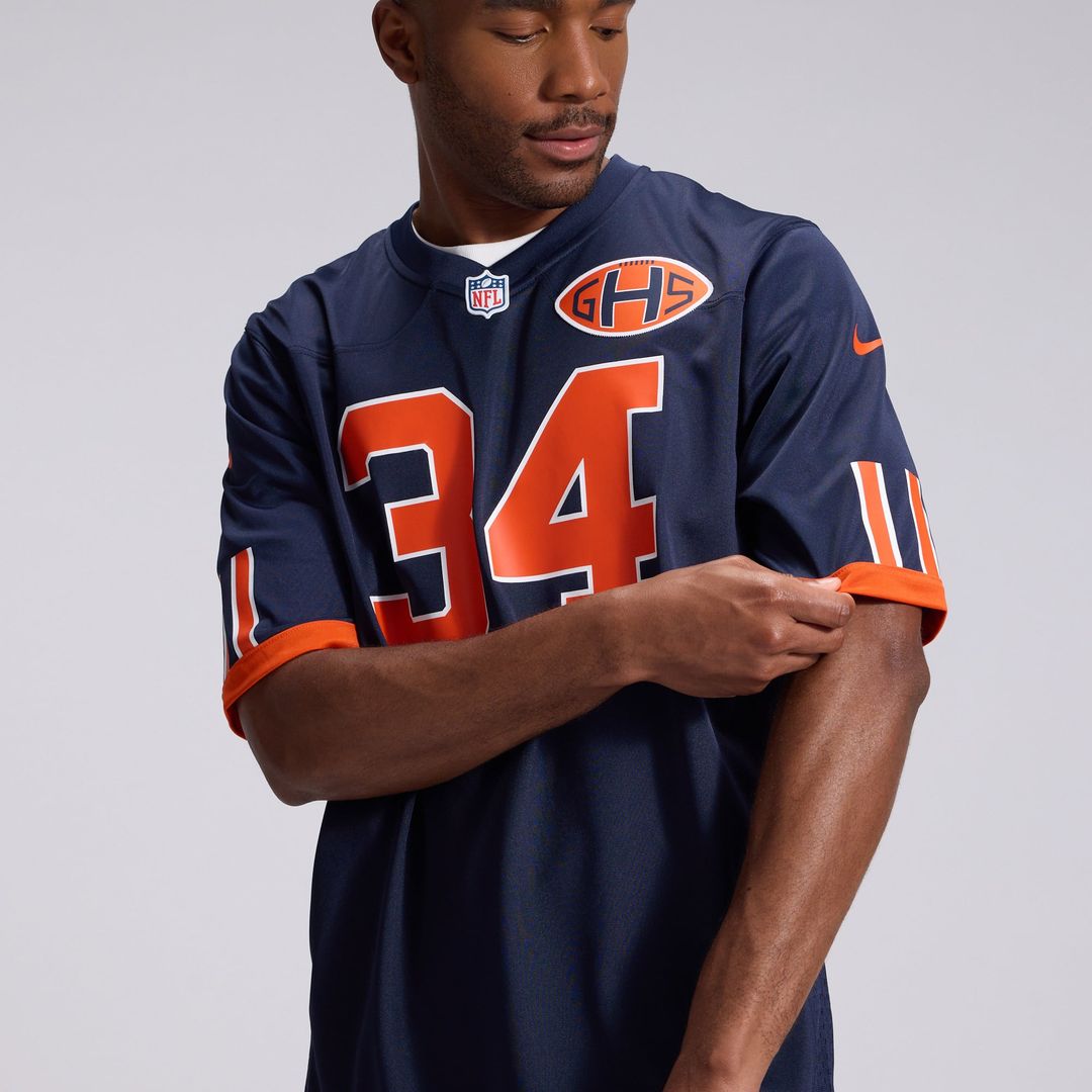 Chicago Bears Walter Payton Navy 2026 Rivalries Collection Game Jersey | NFL Football Jersey
