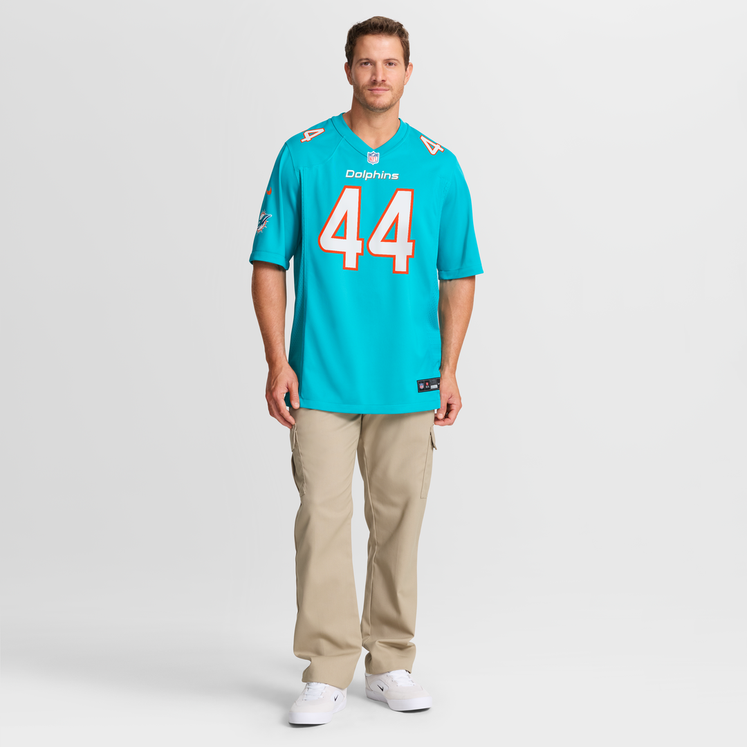 Miami Dolphins Chop Robinson Aqua Player Game Jersey | NFL Football Jersey