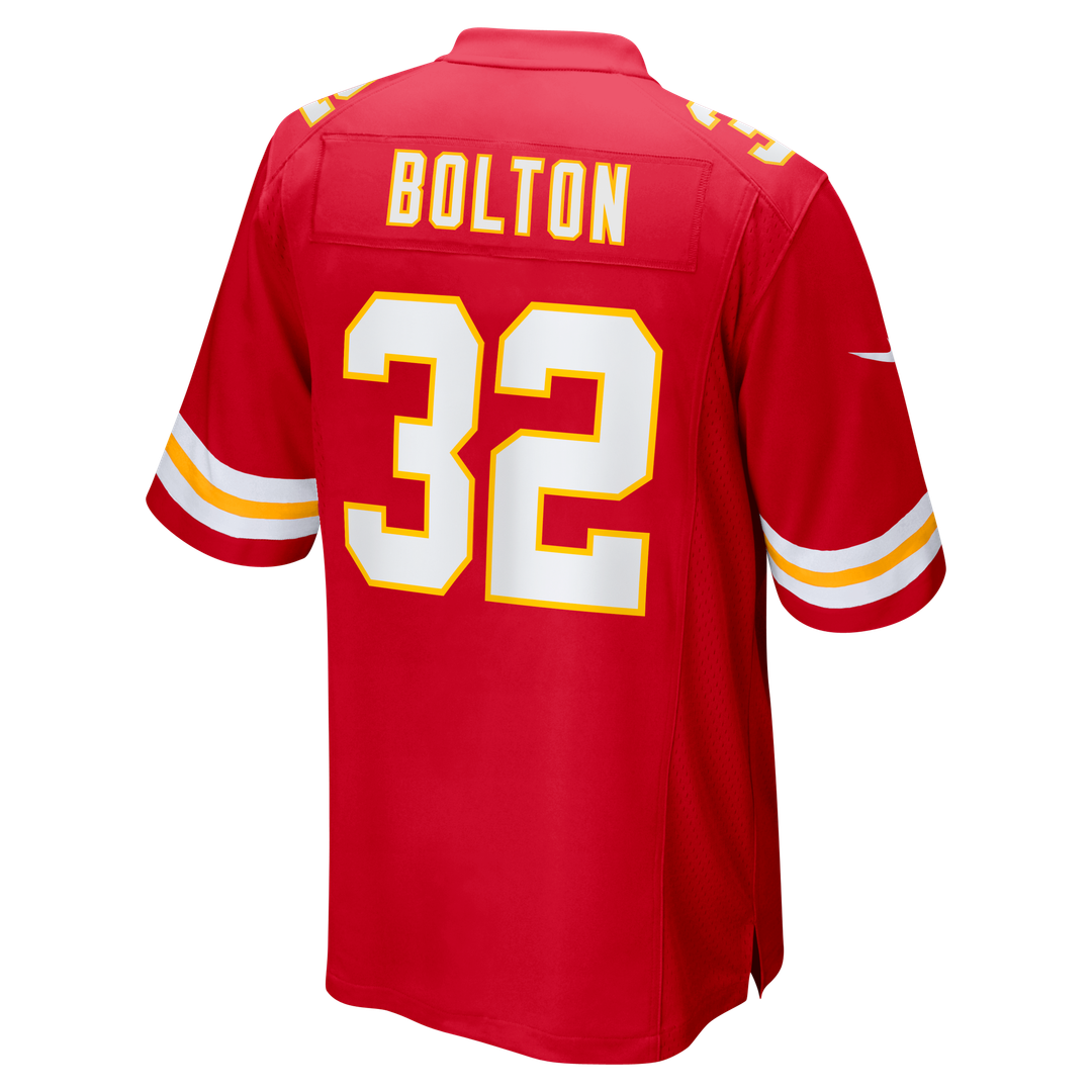 Kansas City Chiefs Nick Bolton Red Game Jersey | NFL Football Jersey