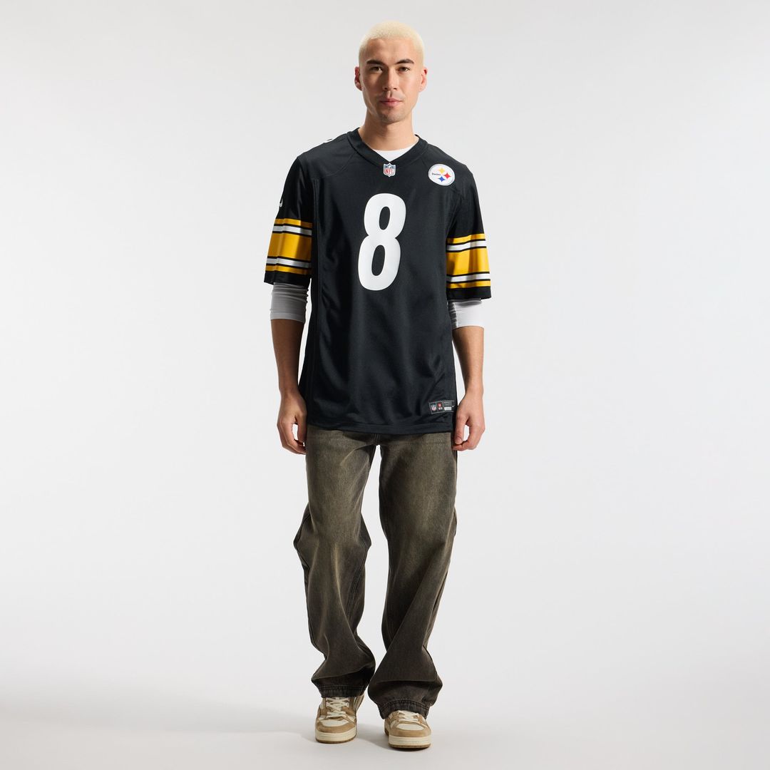 Pittsburgh Steelers Aaron Rodgers White Game Jersey | NFL Football Jersey