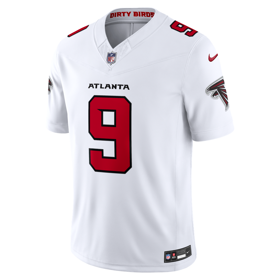 Atlanta Falcons Michael Penix Jr. White Vapor F.U.S.E. Stitched Limited Jersey | NFL Football Jersey