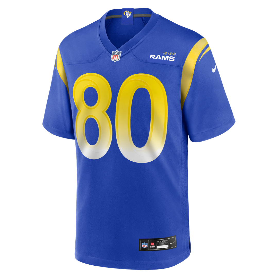 Los Angeles Rams Isaac Bruce Royal Game Retired Player Jersey | NFL Football Jersey