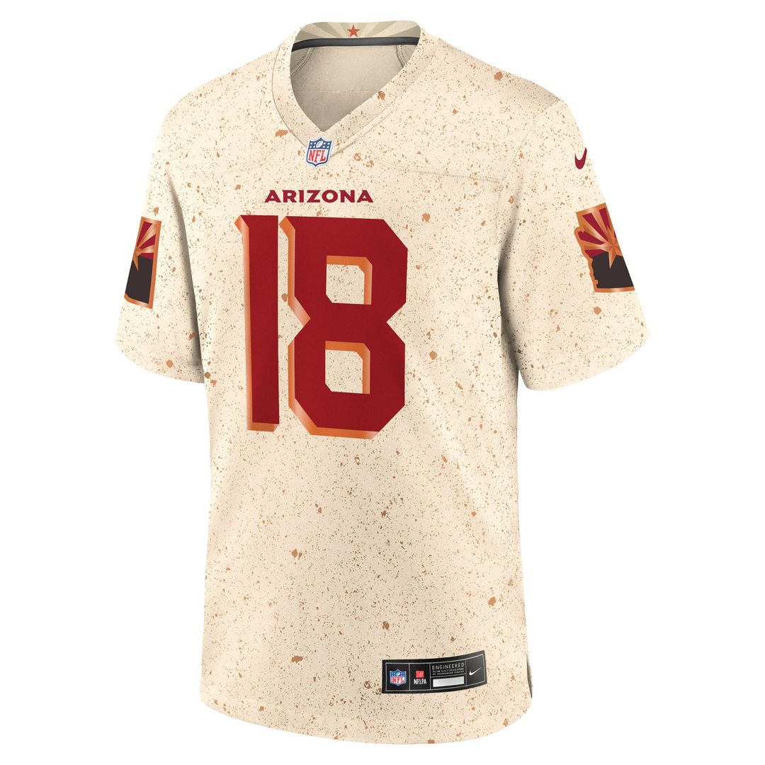 Arizona Cardinals Marvin Harrison Jr. Natural Rivalries Collection Game Jersey | NFL Football Jersey