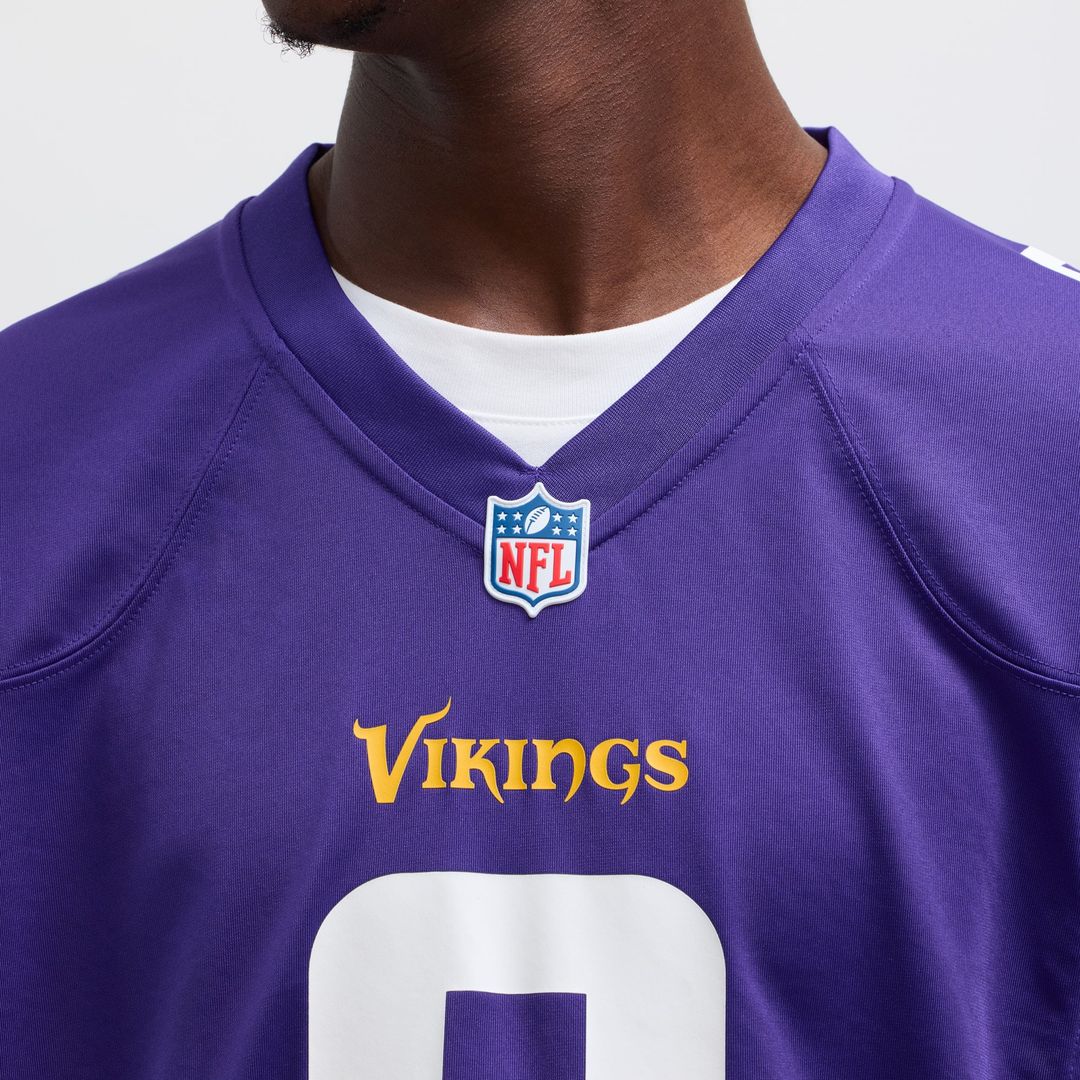 Minnesota Vikings J.J. McCarthy White Alternate Game Player Jersey | NFL Football Jersey