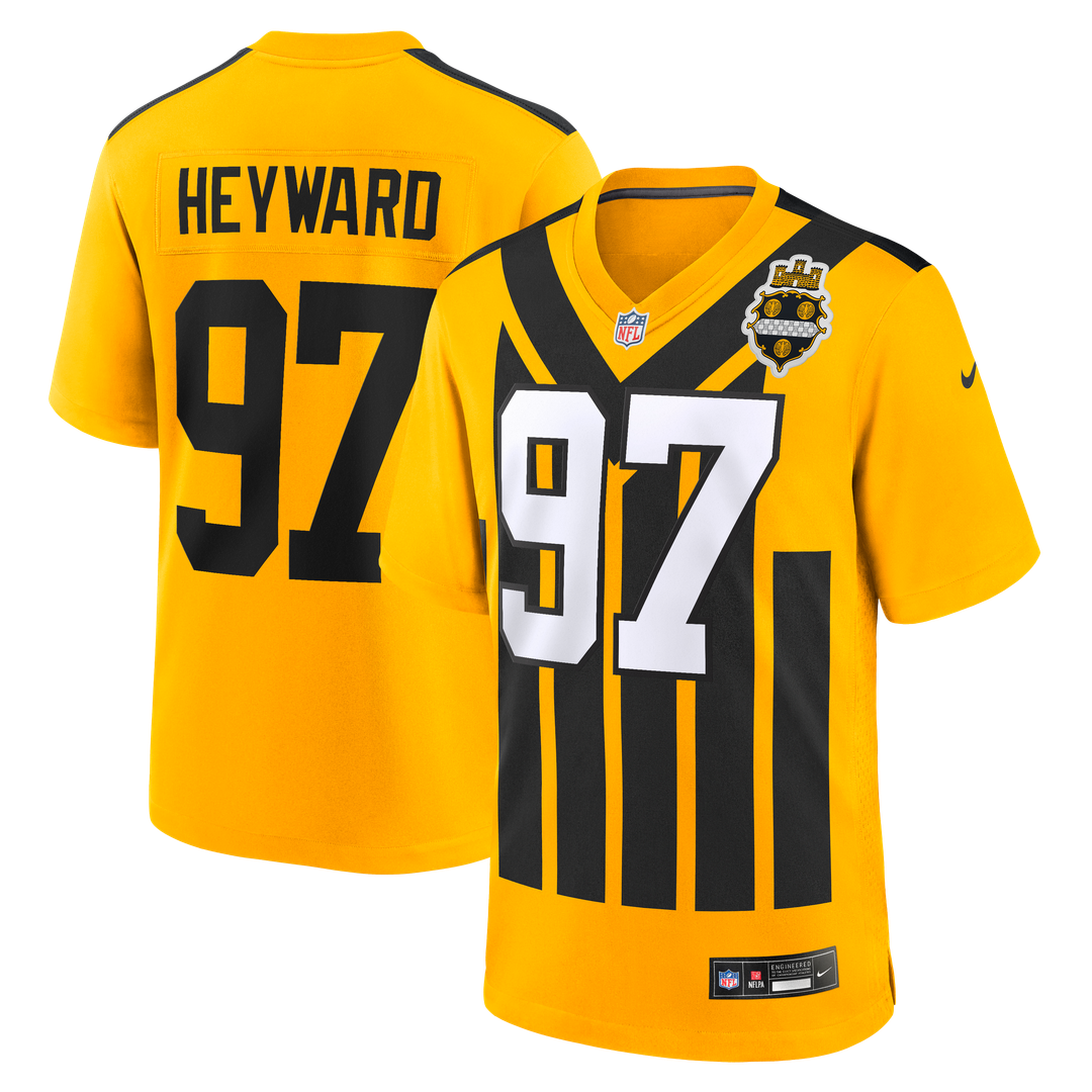 Pittsburgh Steelers Cameron Heyward Black Game Jersey | NFL Football Jersey