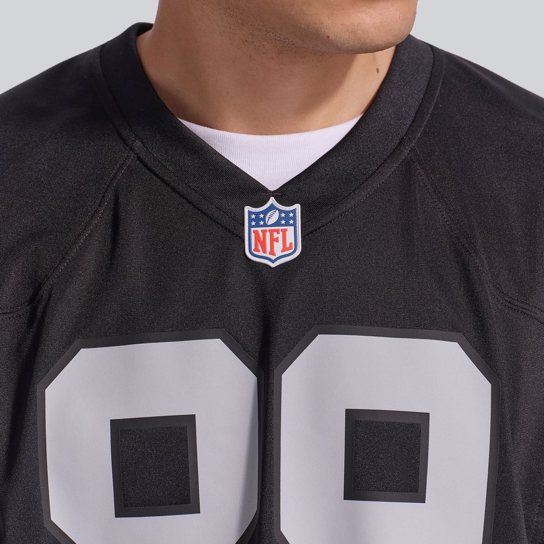 Las Vegas Raiders Brock Bowers Black Player Game Jersey | NFL Football Jersey