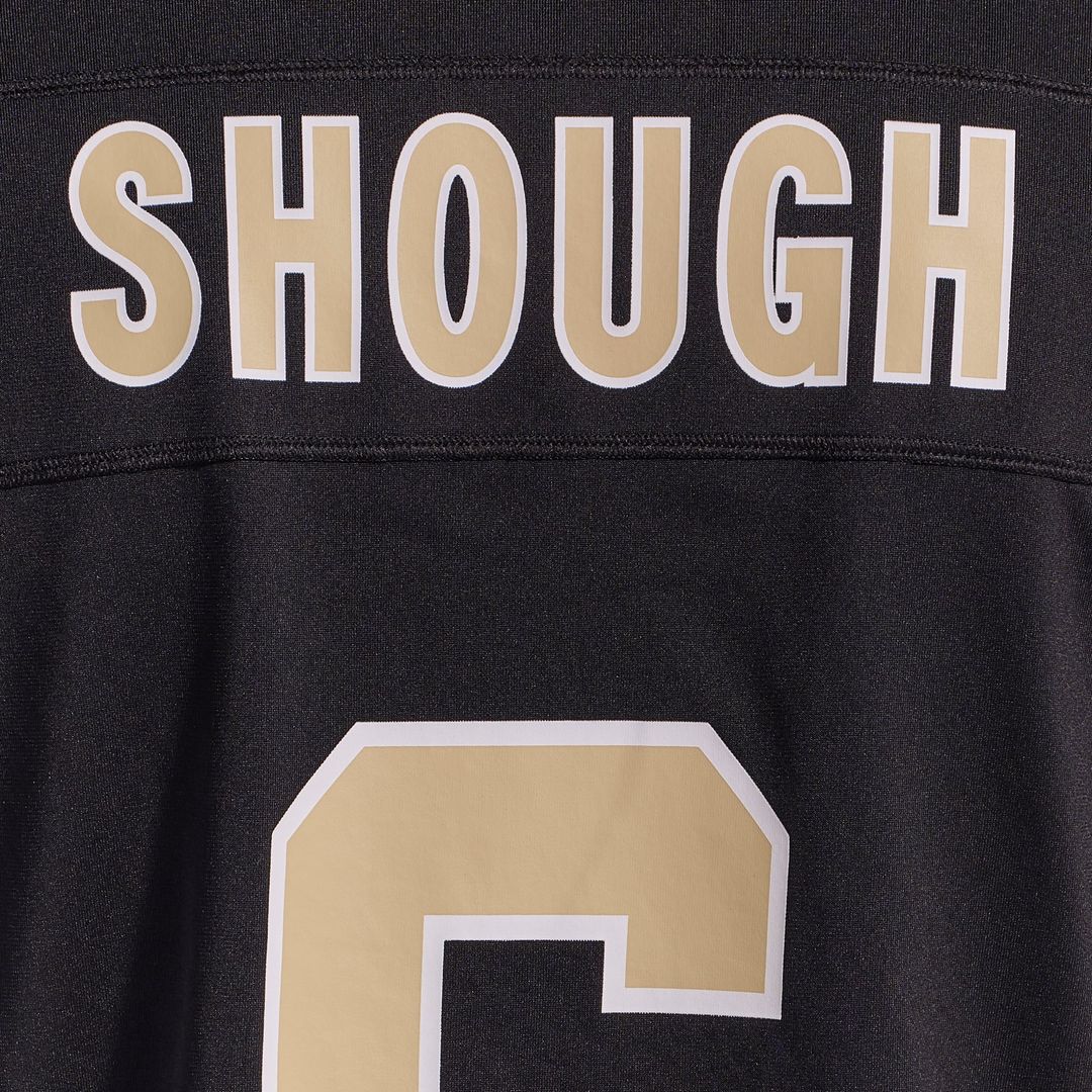 New Orleans Saints Tyler Shough Black Game Jersey | NFL Football Jersey